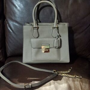 Michael Kors Bridgette Medium East West Tote Bag in the color Dark Dune. 